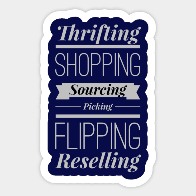 Thrifting Shopping Sourcing Picking Flipping Reselling Sticker by SeeAnnSave